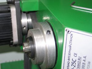 Шкив шпинделя на фрезерном станке КАФ-25С