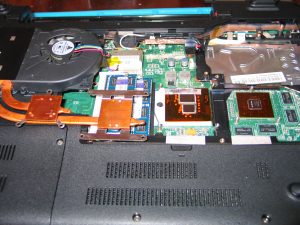 Ноутбук ASUS N61, "отмытые" процессоры и радиаторы