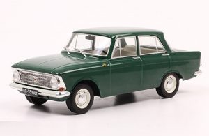 №6 Легендарные советские автомобили Москвич-408 1/24, масштабная модель, 1:24, Hachette