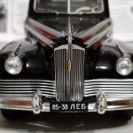 №7 Легендарные советские автомобили ЗИС-110 1/24, масштабная модель, 1:24, Hachette, вид спереди