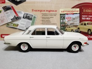 №8 Легендарные советские автомобили ГАЗ-24 Волга 1/24, масштабная модель, 1:24, Hachette, вид справа