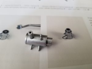 №7 Серия партворков Волга М21 1/8, масштабная модель, 1:8, ДеАгостини, собранный стартер