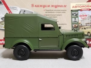 №9 Легендарные советские автомобили ГАЗ-69 1/24, масштабная модель, 1:24, Hachette, вид справа