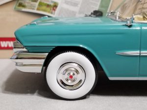 №10 Легендарные советские автомобили ЗИЛ-111Д 1/24, масштабная модель, 1:24, Hachette, переднее левое колесо