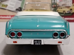 №10 Легендарные советские автомобили ЗИЛ-111Д 1/24, масштабная модель, 1:24, Hachette, вид сзади