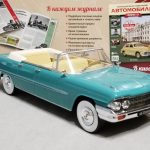 №10 Легендарные советские автомобили ЗИЛ-111Д 1/24, масштабная модель, 1:24, Hachette, вид спереди справа