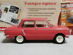 №11 Легендарные советские автомобили ЗАЗ-966 1/24, масштабная модель, 1:24, Hachette, вид справа