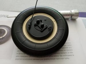 №15 Серия партворков Волга М21 1/8, масштабная модель, 1:8, ДеАгостини, тормозная магистраль на переднем правом колесе