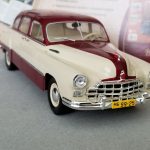 №14 Легендарные советские автомобили ЗИМ ГАЗ-12 1/24, масштабная модель, 1:24, Hachette, Ашет, вид спереди справа