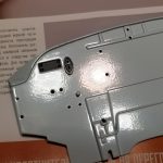 №20 Серия партворков Волга М21 1/8, масштабная модель, 1:8, ДеАгостини, уплотнитель шлангов отопителя установленный на моторный щит
