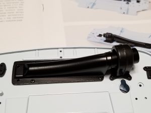 №21 Серия партворков Волга М21 1/8, масштабная модель, 1:8, ДеАгостини, мотор и кожух радиатора отопителя на моторном щите
