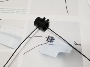 №24 Серия партворков Волга М21 1/8, масштабная модель, 1:8, ДеАгостини, фильтр тонкой очистки масла с подсоединёнными шлангами