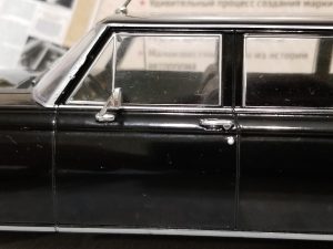 №18 Легендарные советские автомобили ЗИЛ-114 1/24, масштабная модель, 1:24, Hachette, Ашет, вид на водительскую дверь