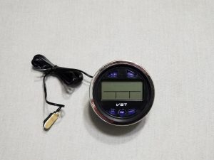 Автомобильные часы VST-7042V вид с лицевой стороны