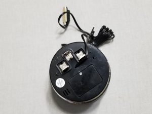 Автомобильные часы VST-7042V вид с обратной стороны