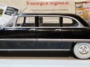 №25 Легендарные советские автомобили лимузин ЗИЛ-111Г 1/24, масштабная модель, 1:24, Hachette, Ашет, вид на двери с левой стороны