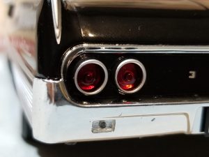 №25 Легендарные советские автомобили лимузин ЗИЛ-111Г 1/24, масштабная модель, 1:24, Hachette, Ашет, вид левые задние фонари