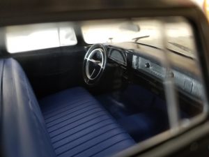 №25 Легендарные советские автомобили лимузин ЗИЛ-111Г 1/24, масштабная модель, 1:24, Hachette, Ашет, вид на "торпеду"