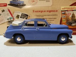 №27 Легендарные советские автомобили кабриолет ГАЗ М-20 Победа 1/24, масштабная модель, 1:24, Hachette, Ашет, вид справа