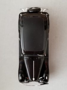 №28 Легендарные советские автомобили ГАЗ М-1 1/24, масштабная модель, 1:24, Hachette, Ашет, вид сверху