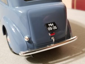 №29 Легендарные советские автомобили КИМ 10-50 1/24, масштабная модель, 1:24, Hachette, Ашет, вид сзади на бампер