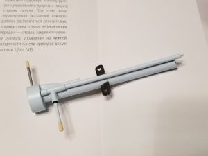 №53 Серия партворков ГАЗ М21 Волга 1/8, масштабная модель, 1:8, ДеАгостини, рулевая колонка с переключателями